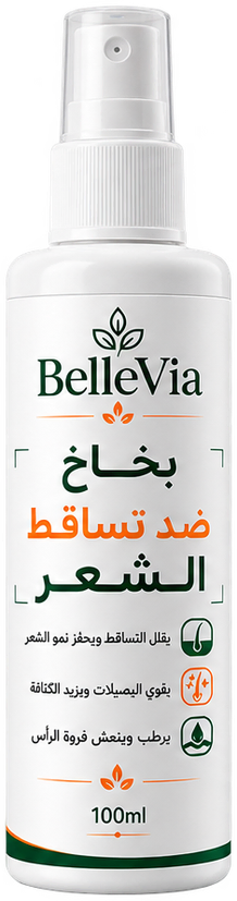 بخاخ ضد تساقط الشعر من BelleVia، قنينة 100ml